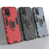 Shockproof Bumper For Vivo Y21 Case Vivo Y21 Cover TPU Armor PC Phone Back Cover Vivo Y20 Y30 Y70 Y2