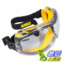 [4美國直購] DEWALT DPG82-11 全罩防霧工作安全眼鏡 透明 護目鏡 工業防護用品 耐衝擊防飛沫防噴濺