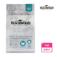 【BLACKWOOD 柏萊富】無穀全齡低敏純淨配方-15磅(雞肉+豌豆)