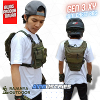 TAS ROMPI RANSEL ARMY TEMPUR TAS MILITER TNI DEPAN BELAKANG POLICE CROSER DAN BERBURU HUNTING TAS MU