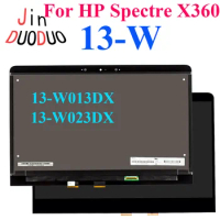 13.3" LCD For HP Spectre x360 13-W LCD Display Touch Screen Digitizer For HP Spectre x360 13-W Display Replacement 13-W0J15PA