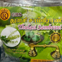 GRS SAMBRANI(KEMENYAN) thulasi ,rose, sandal, jasmine, lavender