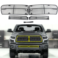 For Toyota Tundra 2018 2019 Front Insect Net Car Screenning Grill Mesh Protection Cover Accessories