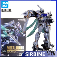 Bandai METAL BUILD DRAGON SCALE Gundam Sirbine Action Figure Mobile Suit Gundam Model Kit Toys for Boys Adult Collection Gift