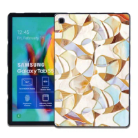Ultra-thin Plastic Geometry Tablet Case for Samsung Galaxy Tab S4/Tab S5e 10.5"/Tab S6/Tab S6 Lite 10.4" P610 P615/Tab S7 T870