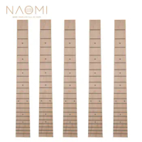 NAOMI 5 PCS Guitar Fretboard 41'' 20 Frets Maple Guitar Fretboard Acoustic Folk Guitar New Guitar Parts Accessories