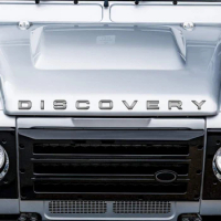 DISCOVERY Car Emblem Front Hood Stickers Decals For Land Rover Discovery Car Styling DISCOVERY Logo Emblem Stickers Accessories