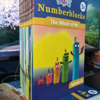 30 Books/Set Numberblocks Alphablocks Digital Building Blocks Kids Children's Early Education Englis