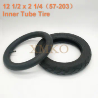 New Upgrade 12 1/2 X 2 1/4 ( 57-203 ) Inner Tube Tire Fit For Electric Scooter Bicycle E-Bike Gas Scooter Dirt Bike Wheel Tyre