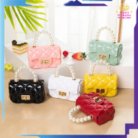 GTT Tas Jelly Selempang Mini 6847 Motif Mutiara Sling Bag Wanita