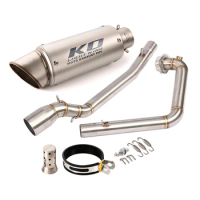 Slip On Exhaust For Suzuki GSX-S 150R 125R Motorcycle Muffler Header Pipe Connect Tube Stainless Steel Escape With DB Killer