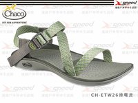 【速捷戶外】↓7折↓Chaco涼鞋 - 美國專業戶外休閒涼鞋 Mystic Sandal CH-ETW26女 (綠電流)