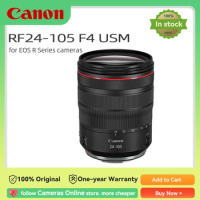Canon RF 24-105mm F4L IS USM RF24105 Lens Full Frame Telephoto Mirrorless Camera Lens for EOS RP R R3 R5 R6 R7 R8 R10 R50