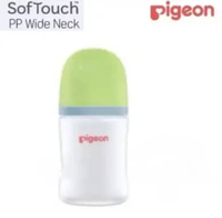 Pigeon Botol Susu BPP Wideneck isi: 1 pc uk: 160 ml dan uk: 240 ml / Botol Susu Wide Neck BPP (Dot S