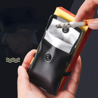 2pcs Mini Ashtrays Bag Potable Pocket Ashtray Outdoor Smoking Cigarette Cigar Ash Tray Portable Ashtray Pocket Smoking