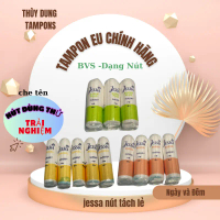 JESSA Tampon Băng Vệ Sinh Thế Hệ Mới Nút Tách Lẻ Trải Nghiệm Cho Người Mới Sử Dụng Size 3g 4g 6g Dàn
