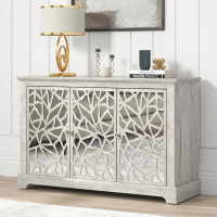Synergy House Culbin 3 Door Sideboard | Display Cabinet | Storage | Export Quality Furniture