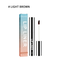 EELHOE Peel Lip Liner, Outline Lip Shape Lip Color Waterproof Non-Smudging Peel Lip Liner Lip Brush
