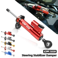 Motorcycle Adjustable Steering Stabilize Damper Safety Control Bracket Mounting For HONDA CBR500R 2013-2018 CBR 500R 2014 2015