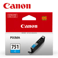 【Canon】CLI-751C 原廠藍色墨水匣