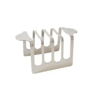 Toast Rack Holding Food Display Rectangle Stainless Steel Kitchen Tool Bread Display Stand for Bakery Hotel Oven Cooking