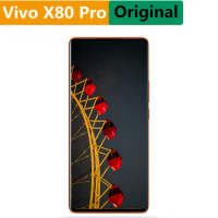 DHL Fast Delivery Vivo X80 Pro 5G Cell Phone Wireless Charge E5 Screen 6.78" AMOLED 50.0MP Snapdragon 8 Gen 1 Fingerprint IP68