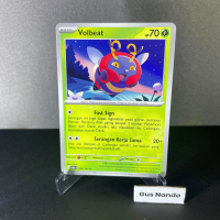 Volbeat 009/167 C (Common) sv6s Kartu Basic Tipe Grass Ilustrator Orca Pokemon TCG Trading Card Game