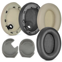 1Pair Replacement Earpads Memory Foam Ear Pads Cushion Muffs Repair Parts for Sony WH-1000XM4 WH1000XM4 WH 1000 XM4 Headphones