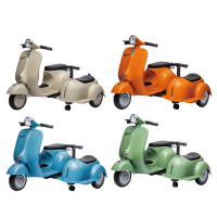 【Mombella &amp; Apramo】義大利Vespa-雙人玩具電動車(兒童騎乘 體驗駕駛)