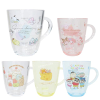 小禮堂 塑膠杯 (角色款) Sanrio 三麗鷗  蠟筆小新 湯姆貓與傑利鼠 角落生物