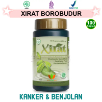 BOROBUDUR XIRAT 100 KAPSUL JAMU HERBAL DAUN SIRSAK UNTUK BENJOLAN DI TUBUH