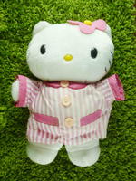 【震撼精品百貨】Hello Kitty 凱蒂貓~KITTY絨毛娃娃-睡衣圖案