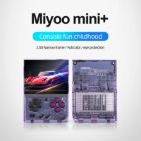 MIYOO MINI + Plus Portable Retro Game Console 3.5 inch IPS Screen Handheld Game Player Linux Open Source System