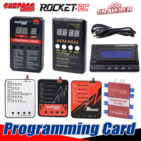 Surpass Hobby Rocket KK LED ESC Programming Card ESC TS160 60A 80A 120A 150A for 1/10 1/8 1/14 1/18 RC Car Brushless Brushed ESC