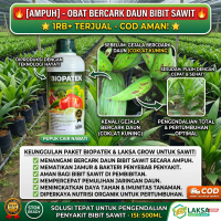 OBAT SAWIT BERCAK DAUN PALING DICARI Fungisida Jamur Daun Sawit Anti Bercak Kuning Coklat Daun Layu 