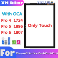 AAA+++ Quality Surface Touch For Microsoft Surface Pro 4 Pro 5 Pro 6 1724 1796 1807 Touch Screen Sensor Replacement