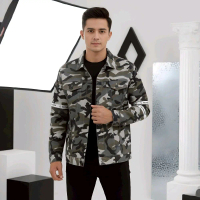 Jaket Trucker Camouflage Pria Wanita Unisex Jaket Semi Parka Basic Premium Distro Jaket Loreng Army 