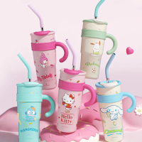 【SANRIO 三麗鷗】304不鏽鋼內膽大容量1200ml保冰保溫雙飲杯冰霸杯隨行杯(大耳狗/美樂蒂/帕恰狗/凱蒂貓)