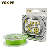 YGK PE G-SOUL X8 Braid Fishing Fine Super Strong Japan Multifilament Upgrade PE line High Quality 15