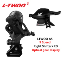 LTWOO A5 1X9 9V Rear Derailleurs Trigger Lever Groupset For MTB Bike 9S Shifter Switch 2 Kits Mountain Bicycle Parts