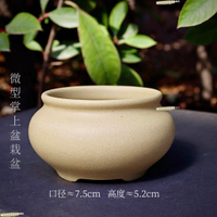 花盆 花器 紫砂花盆 廠家紫砂花盆小多肉盆景盆微型菖蒲雀梅金豆綠植盆栽盆圓