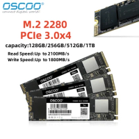 OSCOO Nvme M.2 2280 Solid State Drive 512gb 256gb 1TB SSD PCIe3.0 2100MB/s Hard Disk 2280 for Laptop Desktop