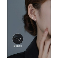 小眾設計螺絲耳釘女耳環睡覺耳飾2021年新款潮氣質韓國網紅高級感