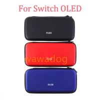 1PC EVA Carrying Case for Nintendo Switch OLED Protective Case Storage Bag Cover for Switch OLED Console Travel Portable Pouch