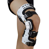 Unloader ROM Knee Brace Hinged Immobilizer for ACL MCL PCL Injury - Orthosis Stabilizer for Women and Men Adjustable Recovery