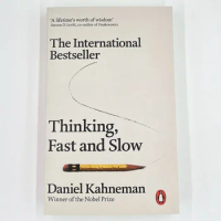 Daniel Kahneman Thinking Fast and Slow Reading English Books Adult A Lifetimes Worth of Wisdom Economic Management Books