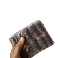 [PAK ISI 80pcs] Kue Kacang COKLAT by Aulia Royana - 1Pack / Kue Kering Rasa Kacang COKLAT / Kukis Ka