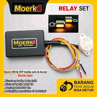 Modul Lampu Sein Kunci Kontak ON/OFF 12V Universal Semua Kendaraan (motor & mobil) | Moerk4