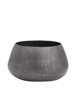 Pot ALU GY 20 X 20 X 12 Cm. Grey