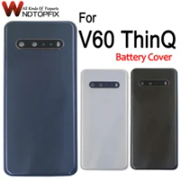 High Quality For LG V60 ThinQ Battery Cover Back Glass Housing Back Case Backshell For LG V60 Thinq Back Battery Cover
